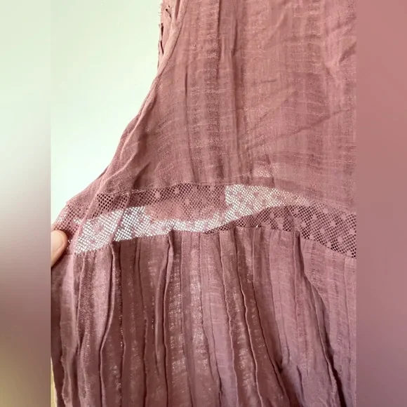 free people linen maxi dress - Picture 4 of 6